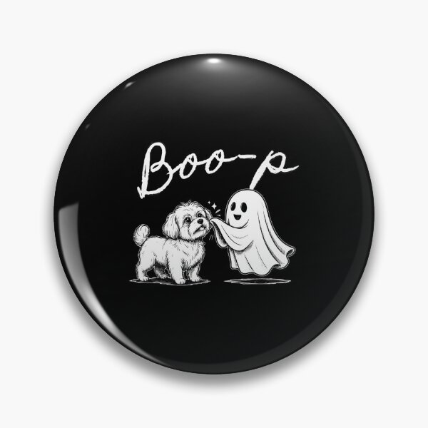 Item preview, Cute Dog Boo-p Ghost Playful Whimsical Art designed and sold by SoyLamderma.
