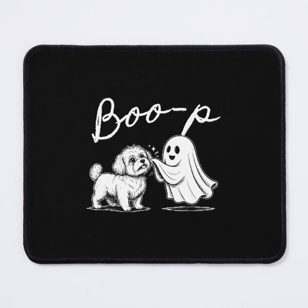 Item preview, Cute Dog Boo-p Ghost Playful Whimsical Art designed and sold by SoyLamderma.