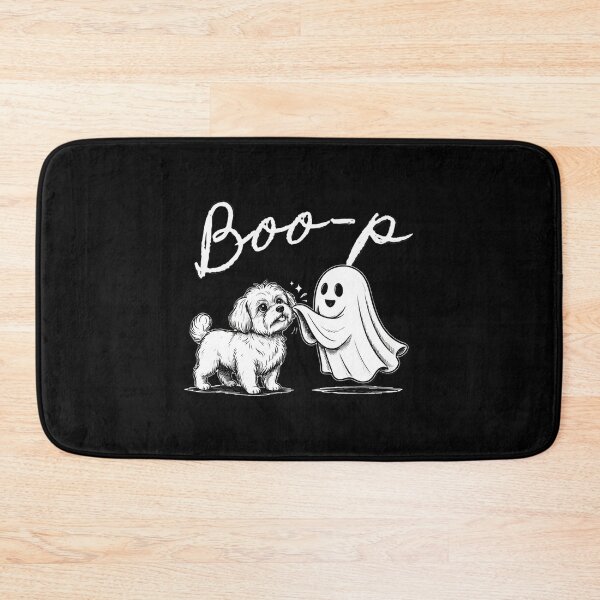 Item preview, Cute Dog Boo-p Ghost Playful Whimsical Art designed and sold by SoyLamderma.