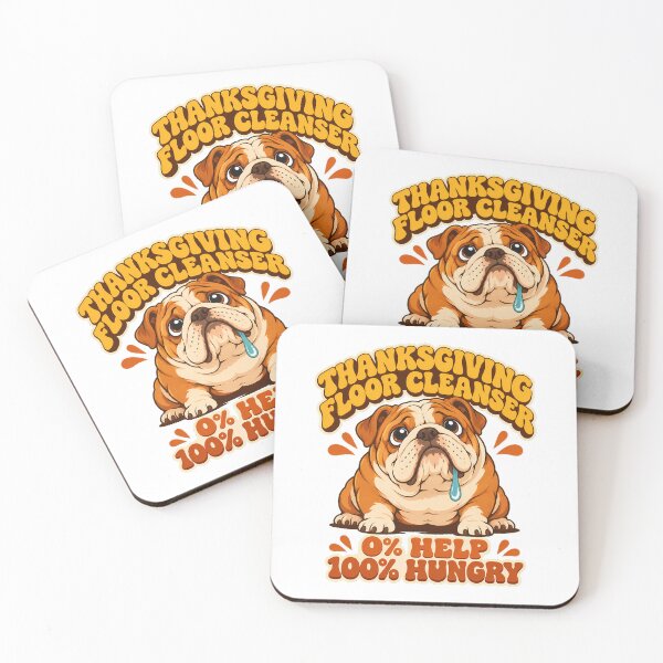 Item preview, Thanksgiving Bulldog Hungry Pet Humor Dog Owner designed and sold by chattsuede.