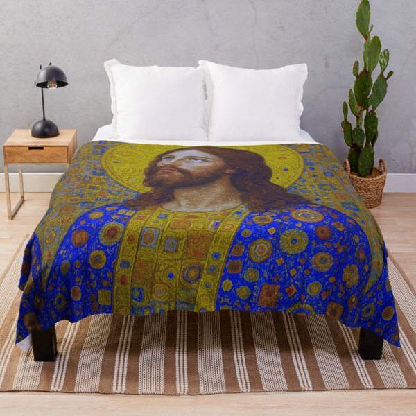 Item preview, Jesus Christ Painting – Divine Religious Artwork designed and sold by GalleryKauffeld.