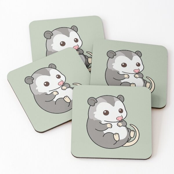Item preview, Cute Sleepy Opossum Curled Up designed and sold by Rocklights.