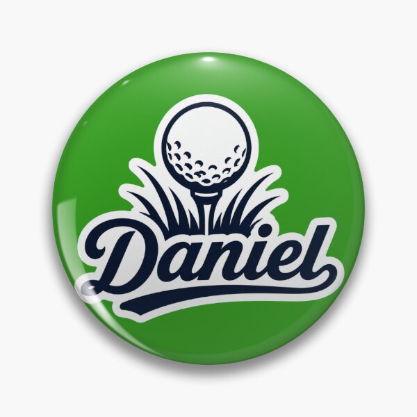 Item preview, Daniel golf name Art designed and sold by The Digital Compass.