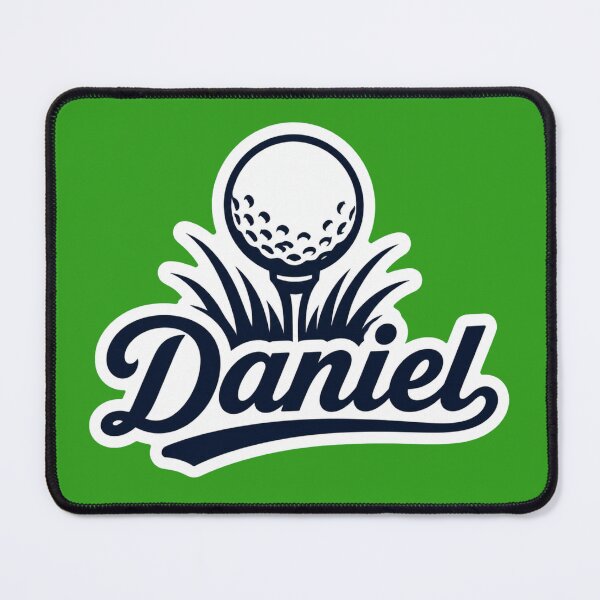 Item preview, Daniel golf name Art designed and sold by The Digital Compass.