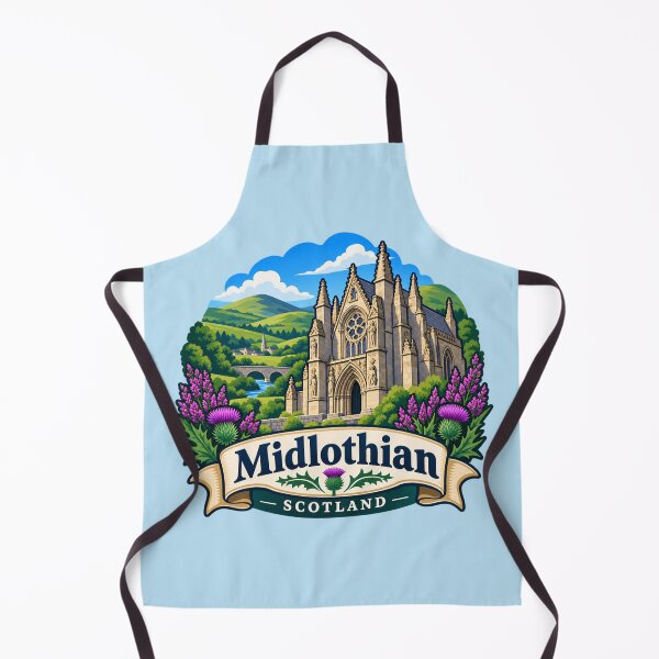 Item preview, Midlothian, Scotland - Historic Chapel & Highland Landscape designed and sold by Myra365Art.