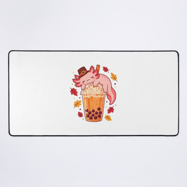 Item preview, Axolotl Fall Pilgrim Tea Thanksgiving designed and sold by chattsuede.