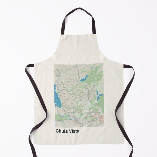 Item preview, Chula Vista Minimalistic Map Art designed and sold by MapsNerd.