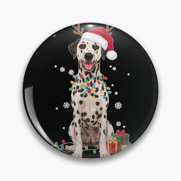 Item preview, Funny Festive Dalmatian Christmas Santa Reindeer Dog designed and sold by Phil Ben.