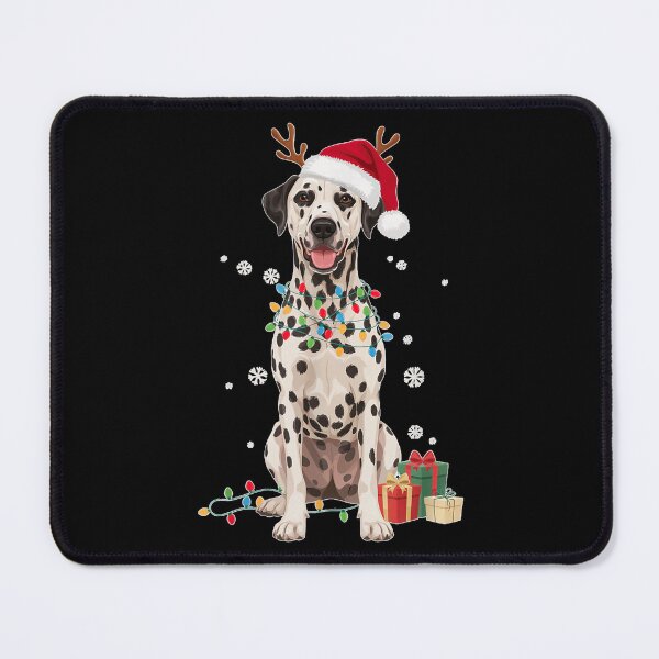 Item preview, Funny Festive Dalmatian Christmas Santa Reindeer Dog designed and sold by Phil Ben.