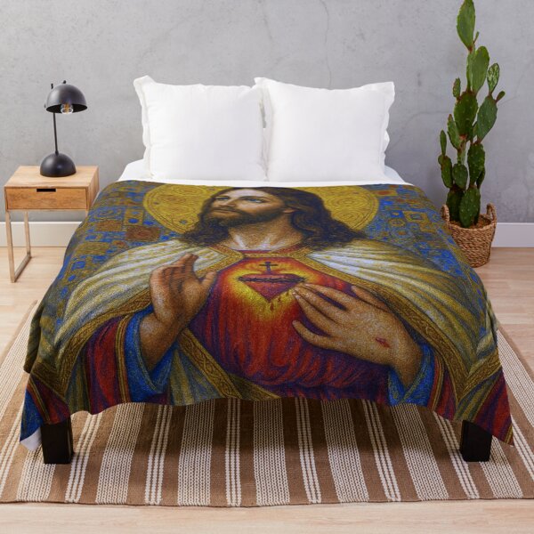 Item preview, Jesus Christ Painting – Biblical Portrait of the Savior designed and sold by GalleryKauffeld.