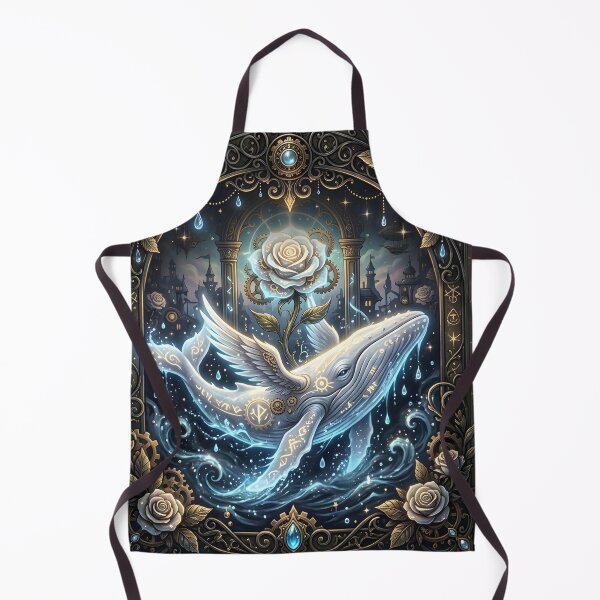 Item preview, Celestial Love – Enchanted White Whale designed and sold by nicky2342.