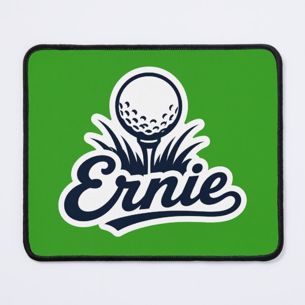 Item preview, Ernie golf name Art designed and sold by The Digital Compass.