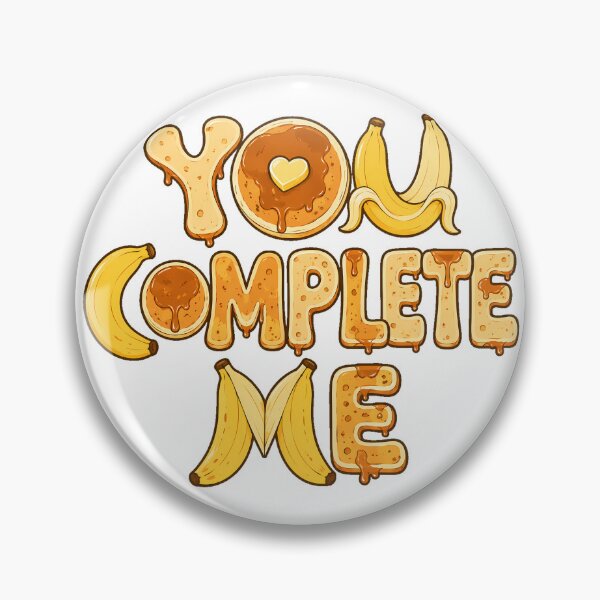 Item preview, Pancake Pun Banana Typography Foodie Couples designed and sold by chattsuede.