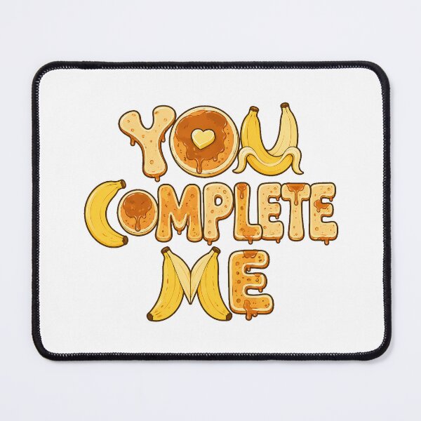 Item preview, Pancake Pun Banana Typography Foodie Couples designed and sold by chattsuede.
