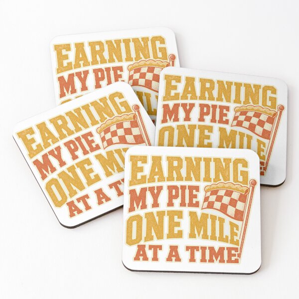 Item preview, Earning My Pie One Mile At A Time Turkey Trot designed and sold by BoosterShop.