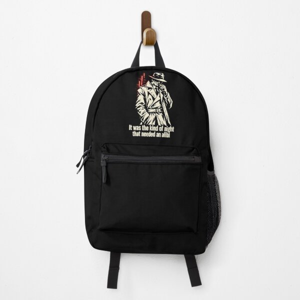 Item preview, The Kind of Night That Needed an Alibi — Noir Detective designed and sold by Sanctum Icons.