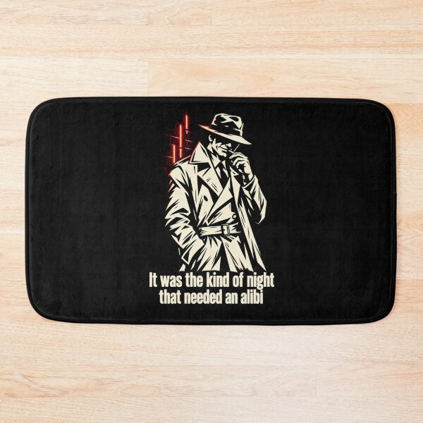 Item preview, The Kind of Night That Needed an Alibi — Noir Detective designed and sold by Sanctum Icons.