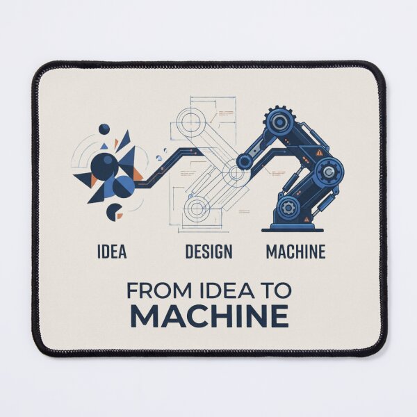 Item preview, From Idea to Machine Mechanical Engineering designed and sold by Amr Darwish Graphic designer.