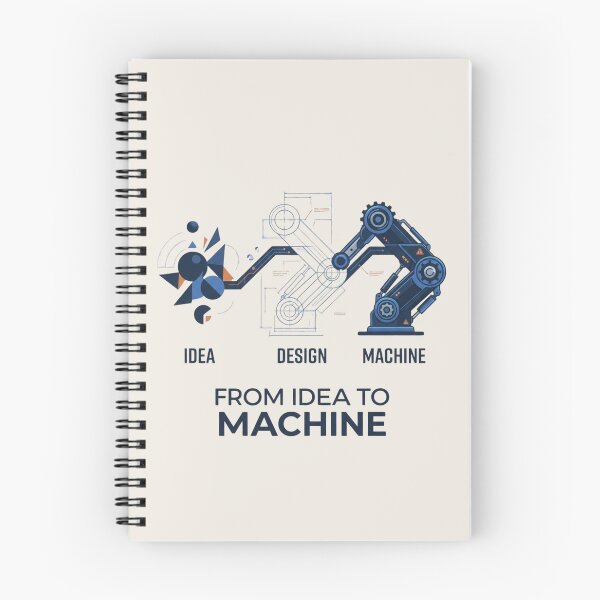 Item preview, From Idea to Machine Mechanical Engineering designed and sold by Amr Darwish Graphic designer.