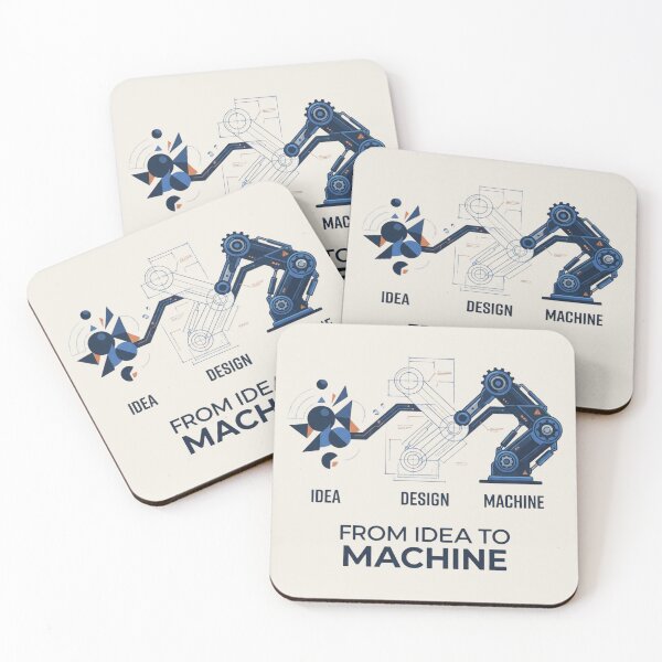 Item preview, From Idea to Machine Mechanical Engineering designed and sold by Amr Darwish Graphic designer.