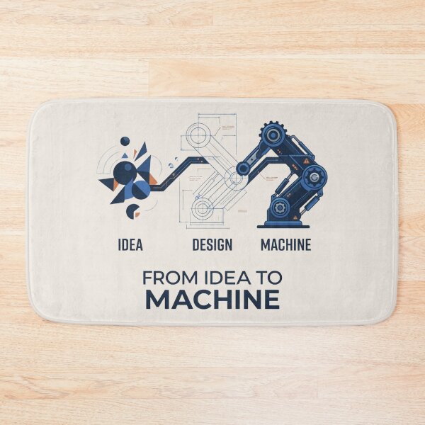 Item preview, From Idea to Machine Mechanical Engineering designed and sold by Amr Darwish Graphic designer.