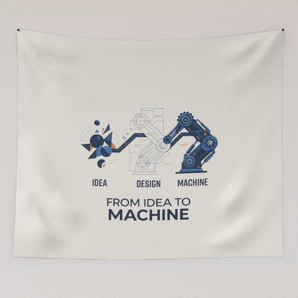 Item preview, From Idea to Machine Mechanical Engineering designed and sold by Amr Darwish Graphic designer.