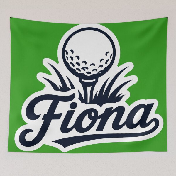 Item preview, Fiona golf name Art designed and sold by The Digital Compass.