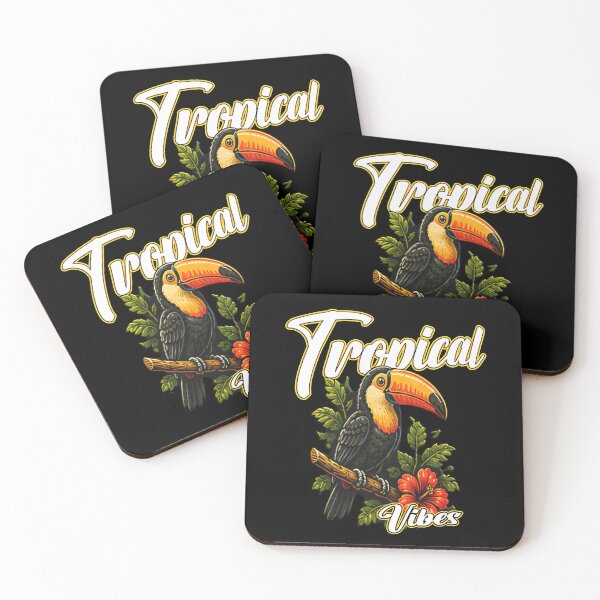 Item preview, Tropical Vibes Toucan Bird Exotic Floral Summer designed and sold by Jt41.