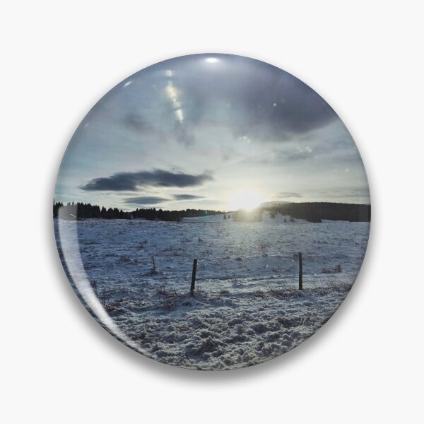 Item preview, Epic Winter Sunrise Cold Desert Glow designed and sold by NaturalChroma.