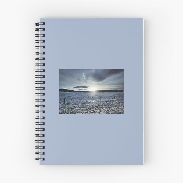 Item preview, Epic Winter Sunrise Cold Desert Glow designed and sold by NaturalChroma.