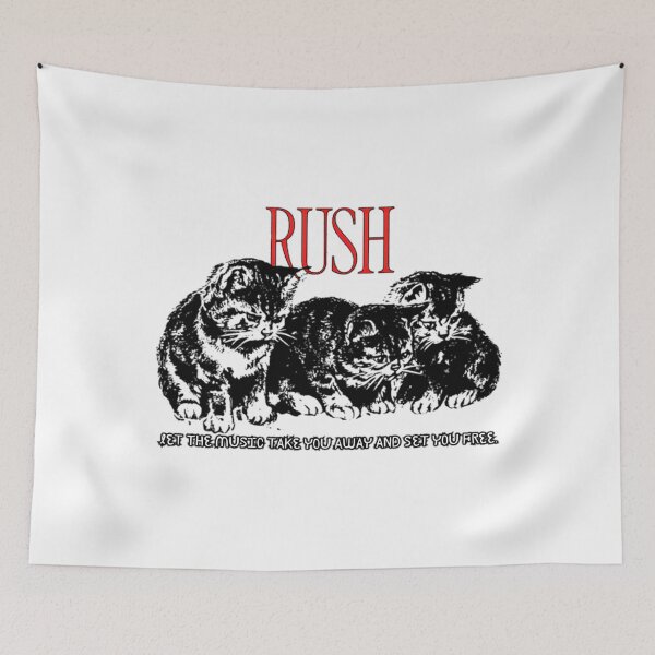 Item preview, Let The Music Take You Away And Set You Free Rush designed and sold by ElliotMarlow.
