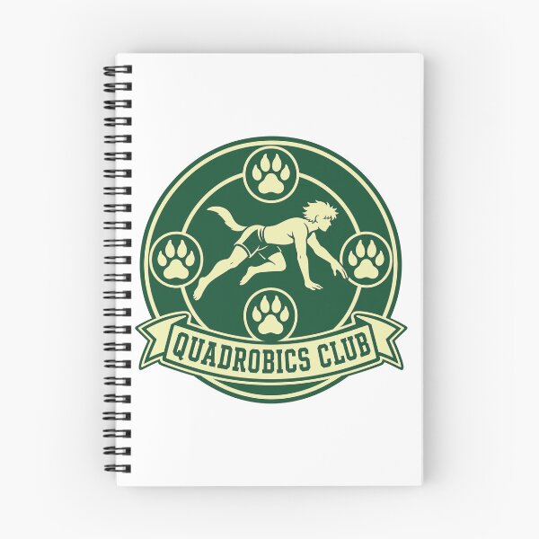 Item preview, Quadrobics Club Retro Paw Print Emblem designed and sold by BoosterShop.