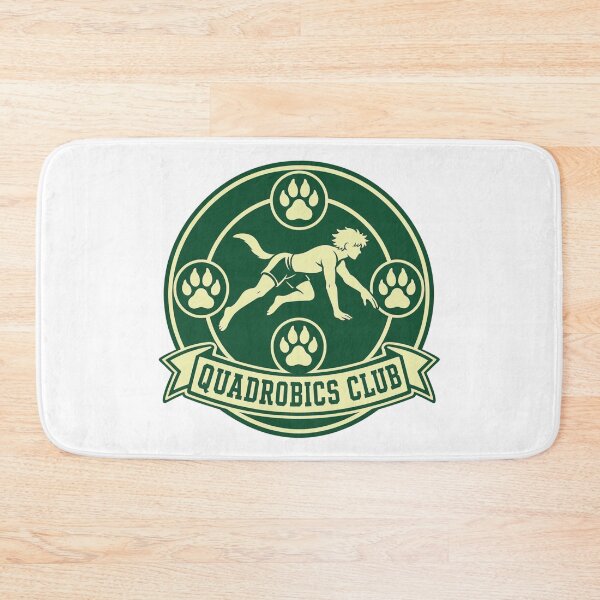 Item preview, Quadrobics Club Retro Paw Print Emblem designed and sold by BoosterShop.
