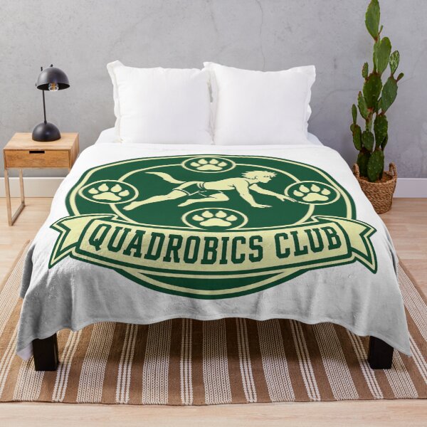 Item preview, Quadrobics Club Retro Paw Print Emblem designed and sold by BoosterShop.