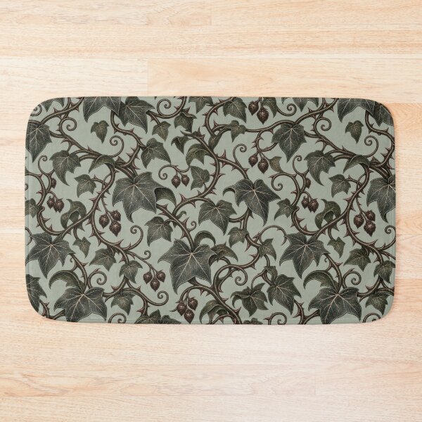 Item preview, Midnight Ivy – Dark Gothic Botanical Vine Pattern designed and sold by MetaModel Editions.