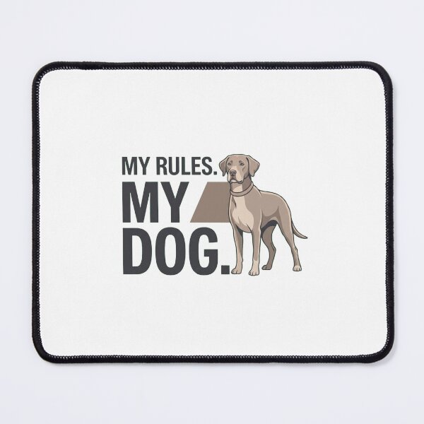Item preview, My Rules My Dog Funny Dog T-Shirt | Dog Lover Shirt | Dog Owner Gift designed and sold by VIBECANVASSHOP .