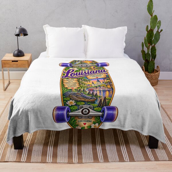 Item preview, Louisiana Gen X Skateboard designed and sold by Whimspired By Paxx.