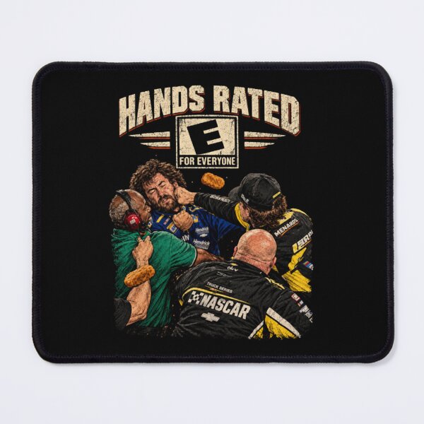 Item preview, Carson Hocevar vs Ryan Blaney , Hands Rated E For Everyone Vintage Bootleg Racing Graphic, NASCAR designed and sold by bretportmarow.