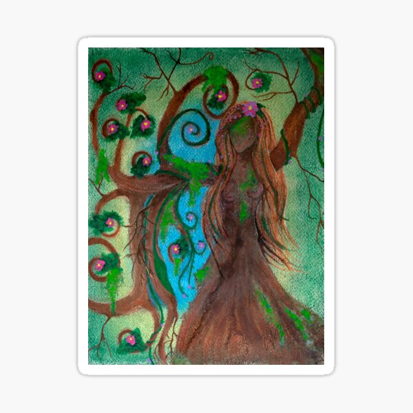 Untamed Dryad Sticker