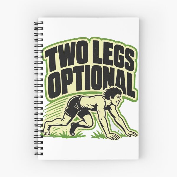 Item preview, Two Legs Optional Quadrobics Bounding Slogan designed and sold by BoosterShop.