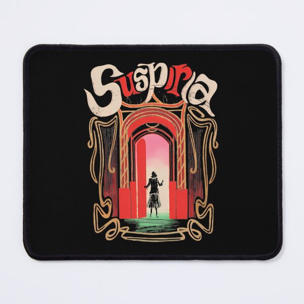 Item preview, Mysterious Red Archway Art Deco Silhouette designed and sold by AdolfoSClay.