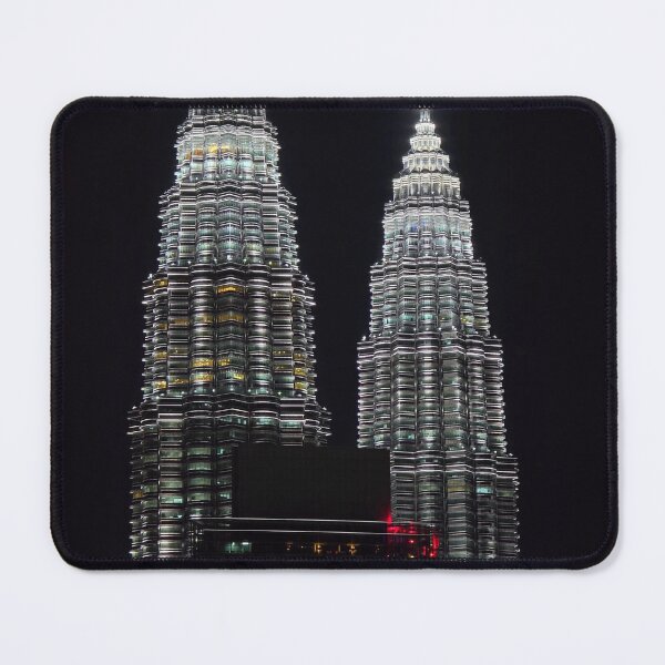 Item preview, Petronas Twin Towers Shining at Night in Kuala Lumpur Malaysia designed and sold by asun5.
