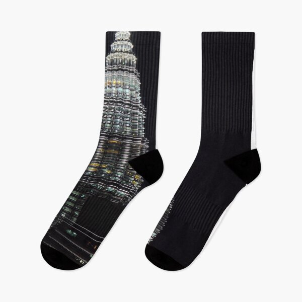 Item preview, Petronas Twin Towers Shining at Night in Kuala Lumpur Malaysia designed and sold by asun5.