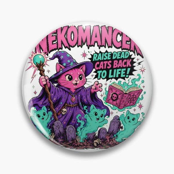 Item preview, Pastel Goth Nekomancer Cat Wizard Spooky Spellcaster designed and sold by chattsuede.