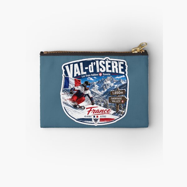 Artikelvorschau, Val-d'Isere Frankreich Skifahren Ski Alpen Espace Killy Aufkleber TShirt 01 entworfen und verkauft von OuterShellUK.