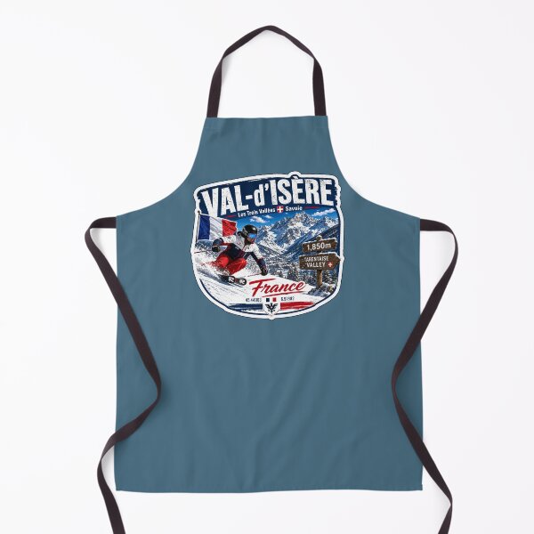 Item preview, Val-d'Isere France Skiing Ski Alps Espace Killy Sticker TShirt 01 designed and sold by OuterShellUK.