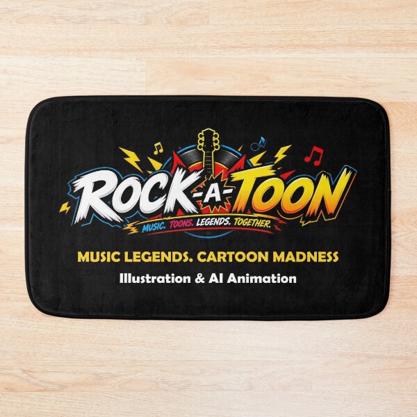 Item preview, rock-a-toon designed and sold by Arte Cartoon From TagTeam Group.
