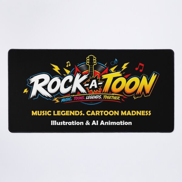 Item preview, rock-a-toon designed and sold by Arte Cartoon From TagTeam Group.