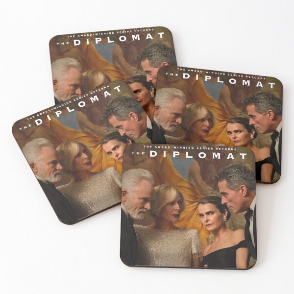 Item preview, Poster The Diplomat 2026 designed and sold by merlinesalibel.