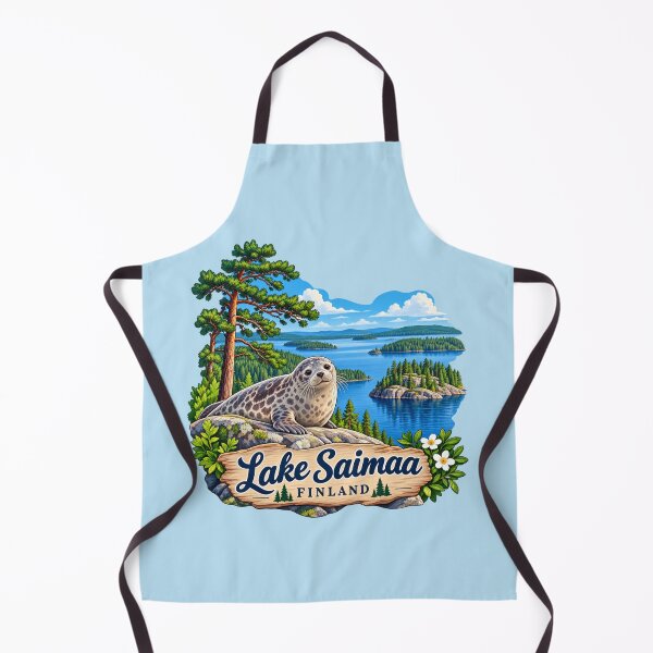 Item preview, Lake Saimaa, Finland - Saimaa Ringed Seal designed and sold by Myra365Art.